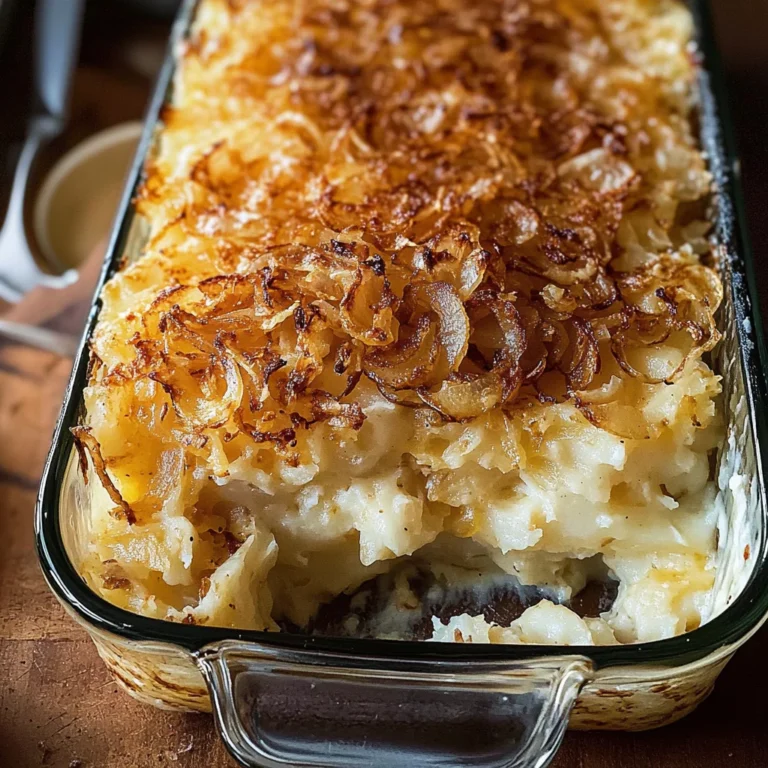 French Onion Funeral Potatoes