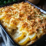 French Onion Potato Bake