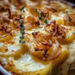 French Onion Potato Bake