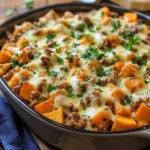 Ground Turkey Sweet Potato Bake Recipe
