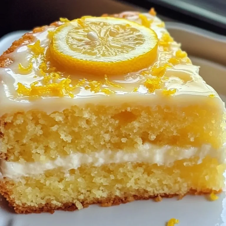 Lemon Cake to Die For