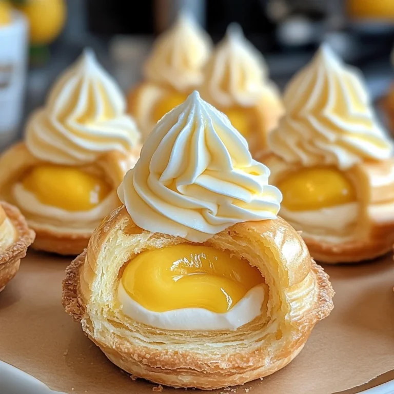 Lemon Cream Puffs