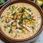 Mexican Street Corn White Chicken Chili Recipe