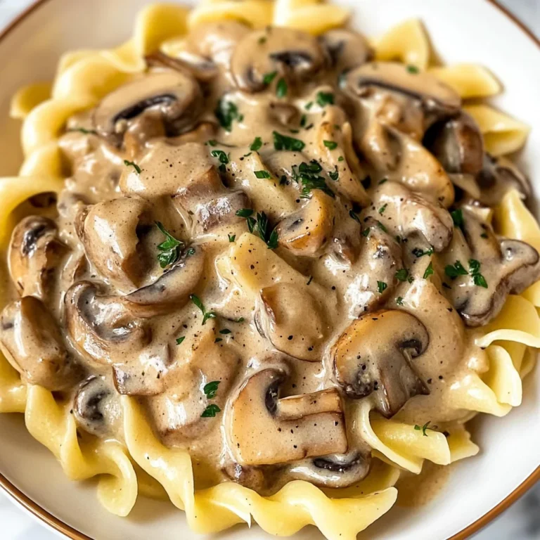 Mushroom Stroganoff