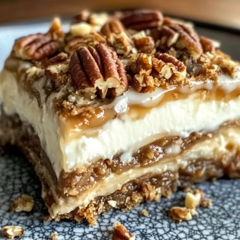 Pecan Pie Lasagna – A No-Bake Dream Dessert