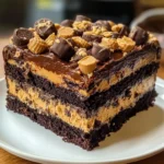 Reese’s Peanut Butter Earthquake Cake