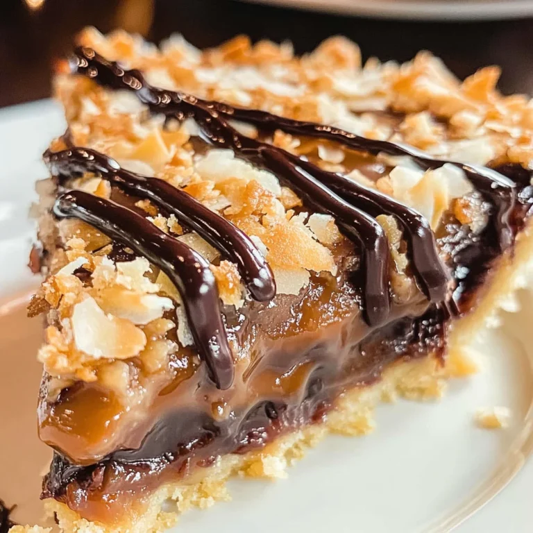 Samoas Cookie Pie