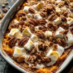 Southern Maple Sweet Potato Casserole