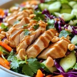 Thai Peanut Chicken Salad