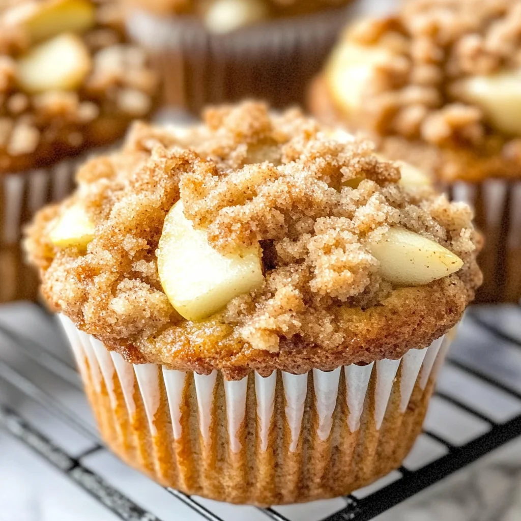 Unleash 12 Divine Apple Cinnamon Streusel Muffins From Your Oven Today