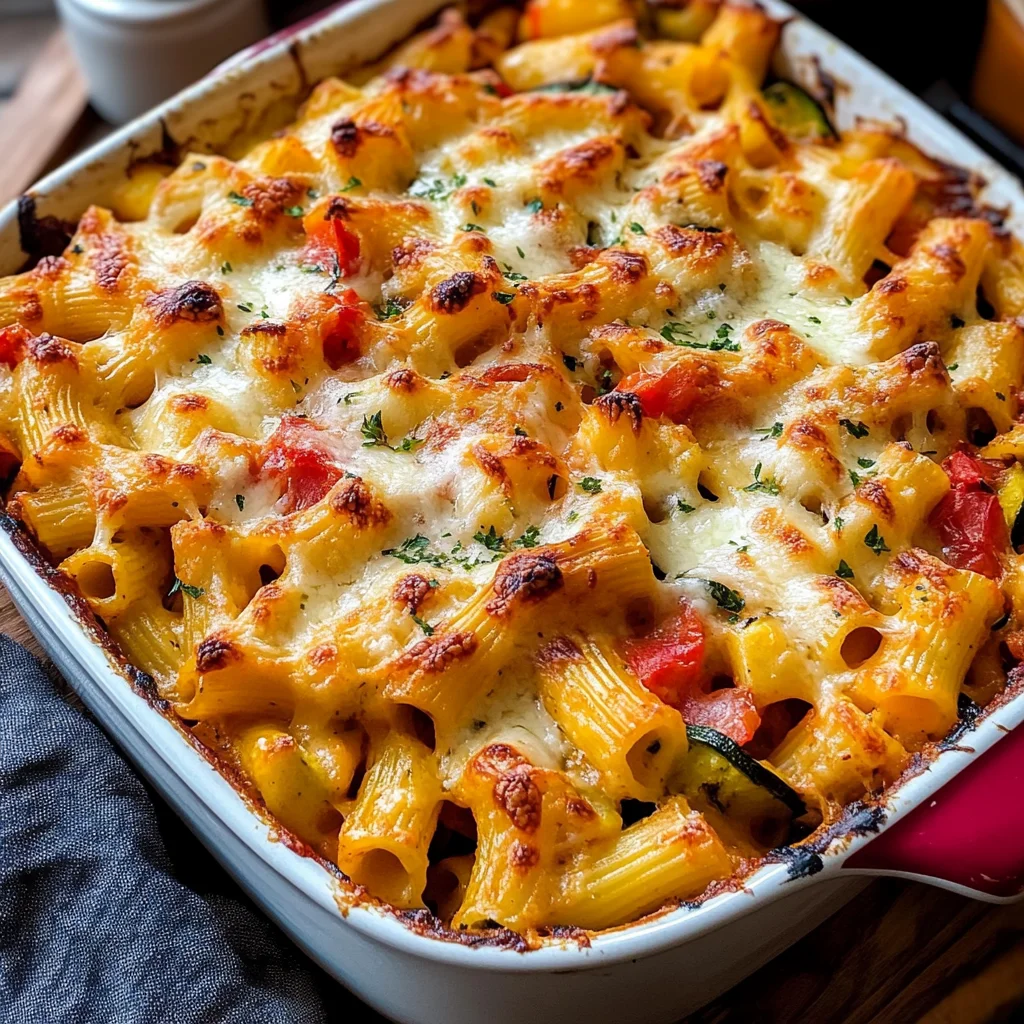 Vegetable Pasta Bake Recipe
